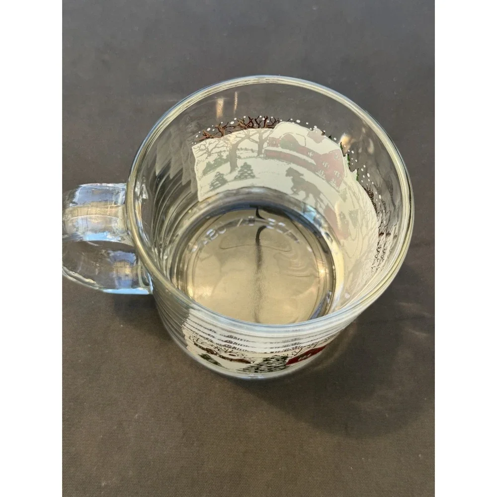 Libbey christmas mug